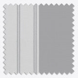 Stripe Ash Grey Day & Night Vertical Sheer 40cm - Zen Shades