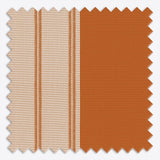Stripe Autumnal Day & Night Vertical Sheer 40cm - Zen Shades