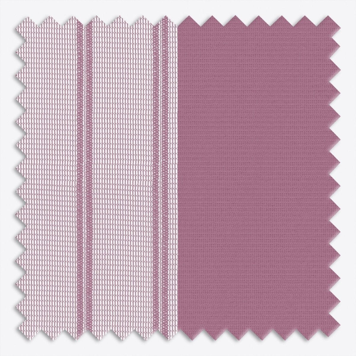 Stripe Batik Pink Day & Night Vertical Sheer 40cm - Zen Shades