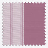 Stripe Batik Pink Day & Night Vertical Sheer 40cm - Zen Shades