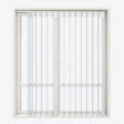 Stripe Brilliant White Day & Night Vertical Sheer 40cm - Zen Shades