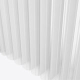 Stripe Brilliant White Day & Night Vertical Sheer 40cm - Zen Shades