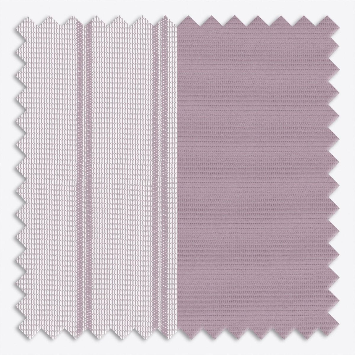 Stripe Elderberry Day & Night Vertical Sheer 40cm - Zen Shades