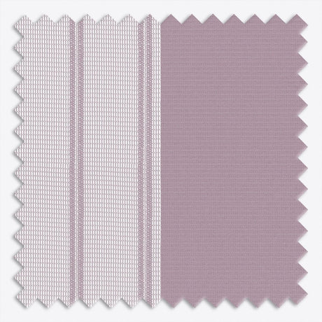 Stripe Elderberry Day & Night Vertical Sheer 40cm - Zen Shades
