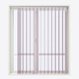 Stripe Elderberry Day & Night Vertical Sheer 40cm - Zen Shades