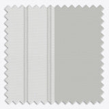 Stripe Flint Gray Day & Night Vertical Sheer 40cm - Zen Shades