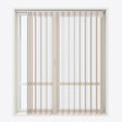 Stripe Gilded Beige Day & Night Vertical Sheer 40cm - Zen Shades
