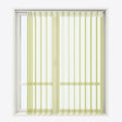 Stripe Green Banana Day & Night Vertical Sheer 40cm - Zen Shades
