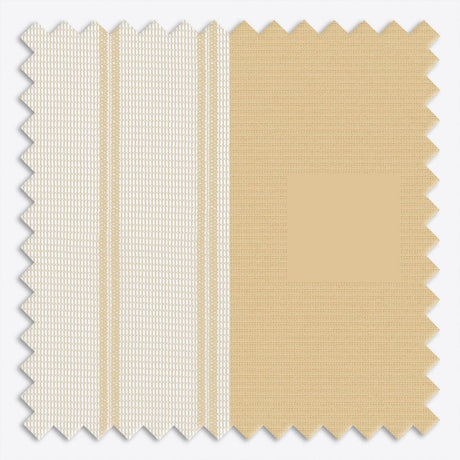 Stripe Honey Peach Day & Night Vertical Sheer 40cm - Zen Shades
