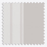 Stripe Matte Grey Day & Night Vertical Sheer 40cm - Zen Shades