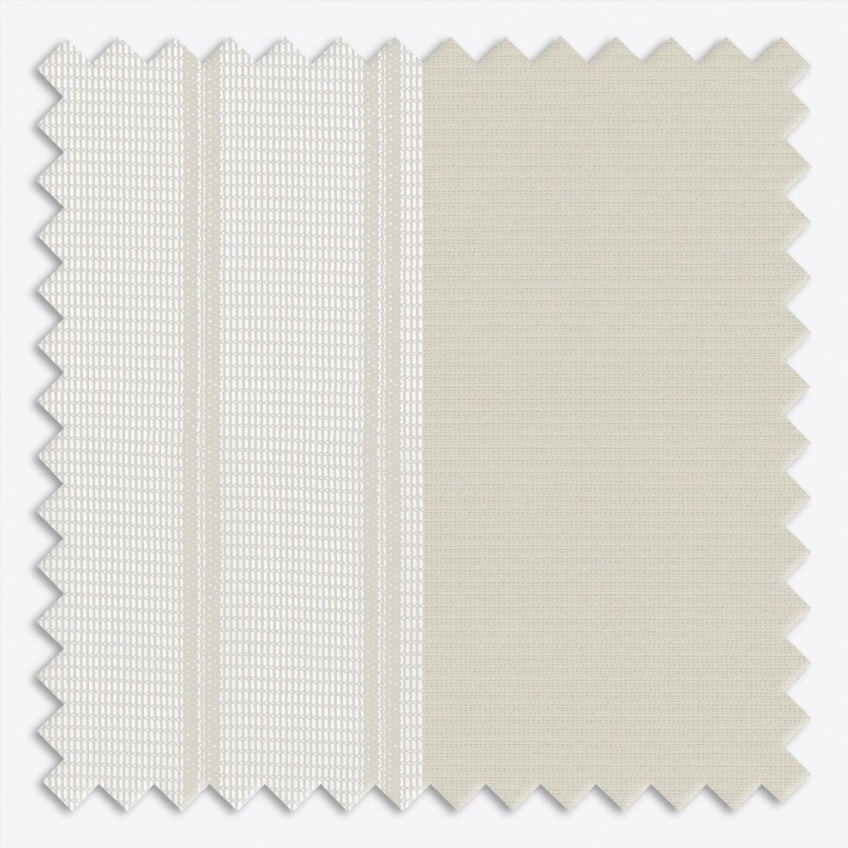 Stripe Moonbeam Day & Night Vertical Sheer 40cm - Zen Shades