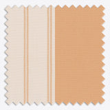 Stripe Peach Nougat Day & Night Vertical Sheer 40cm - Zen Shades