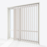 Stripe Pumice Stone Day & Night Vertical Sheer 40cm - Zen Shades