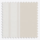 Stripe Pumice Stone Day & Night Vertical Sheer 40cm - Zen Shades