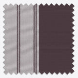 Stripe Purple Day & Night Vertical Sheer 40cm - Zen Shades