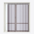 Stripe Purple Day & Night Vertical Sheer 40cm - Zen Shades