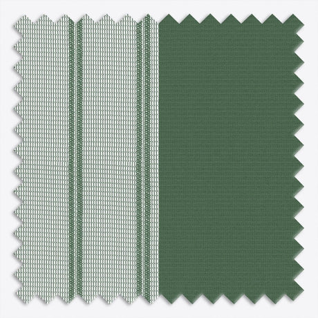 Stripe Refreshing Green Day & Night Vertical Sheer 40cm - Zen Shades