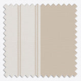 Stripe Savannah Tan Day & Night Vertical Sheer 40cm - Zen Shades