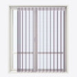 Stripe Sparrow Day & Night Vertical Sheer 40cm - Zen Shades
