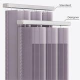 Stripe Sparrow Day & Night Vertical Sheer 40cm - Zen Shades