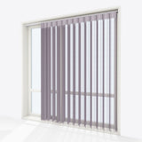 Stripe Sparrow Day & Night Vertical Sheer 40cm - Zen Shades