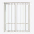 Stripe Star White Day & Night Vertical Sheer 40cm - Zen Shades