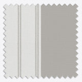 Stripe Stone Grey Day & Night Vertical Sheer 40cm - Zen Shades