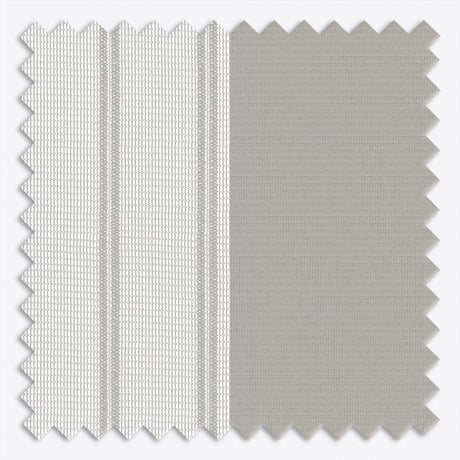 Stripe Stone Grey Day & Night Vertical Sheer 40cm - Zen Shades