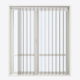 Stripe Stone Grey Day & Night Vertical Sheer 40cm - Zen Shades