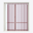 Stripe Syrah Day & Night Vertical Sheer 40cm - Zen Shades