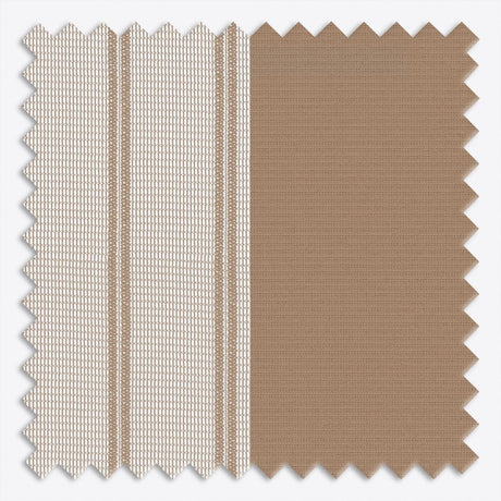 Stripe Tiger's Eye Day & Night Vertical Sheer 40cm - Zen Shades