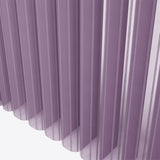 Stripe Vintage Violet Day & Night Vertical Sheer 40cm - Zen Shades