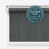 Sunscreen Mouse Grey Roller Blinds - Zen Shades