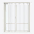 Supreme Brilliant White Day & Night Vertical Sheer 33cm - Zen Shades