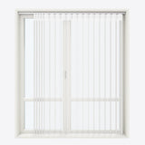 Supreme Brilliant White Day & Night Vertical Sheer 33cm - Zen Shades