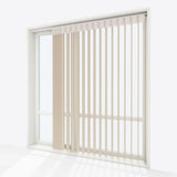 Supreme Fields of Rye Day & Night Vertical Sheer 33cm - Zen Shades