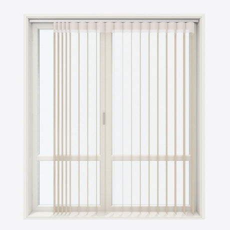 Supreme Fields of Rye Day & Night Vertical Sheer 33cm - Zen Shades