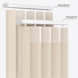 Supreme Fields of Rye Day & Night Vertical Sheer 33cm - Zen Shades