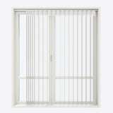 Supreme Light Gray Day & Night Vertical Sheer 33cm - Zen Shades