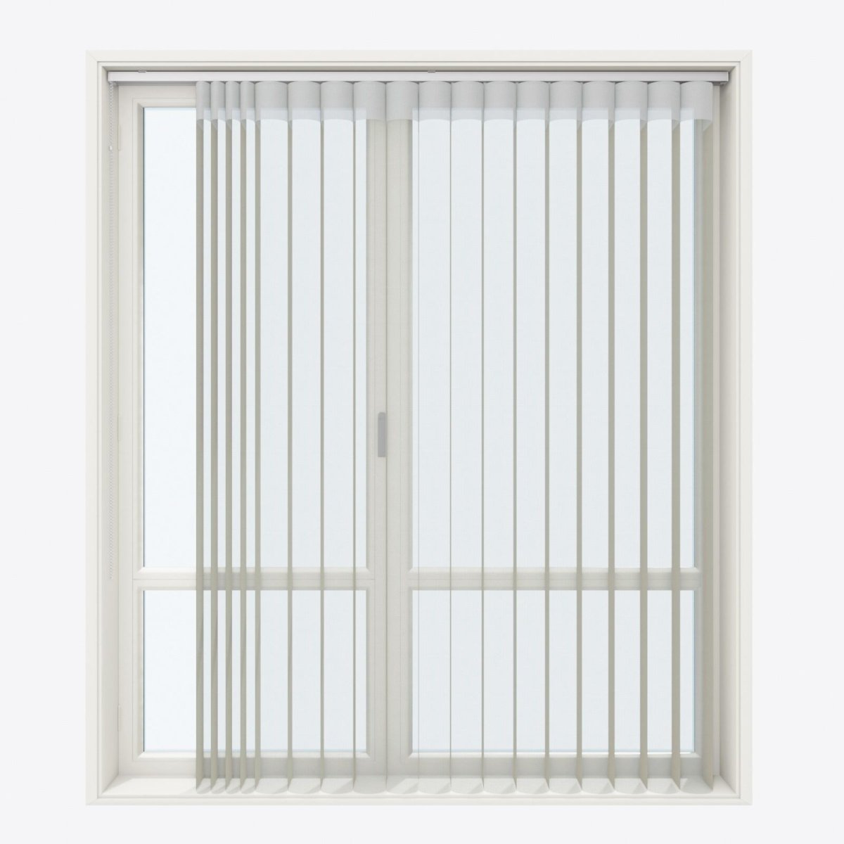 Supreme Matte Olive Day & Night Vertical Sheer 33cm - Zen Shades