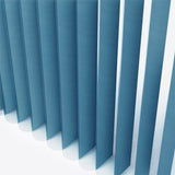 Supreme Metal Blue Day & Night Vertical Sheer 33cm - Zen Shades