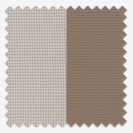 Supreme Moor Oak Grey Day & Night Vertical Sheer 33cm - Zen Shades
