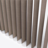 Supreme Moor Oak Grey Day & Night Vertical Sheer 33cm - Zen Shades