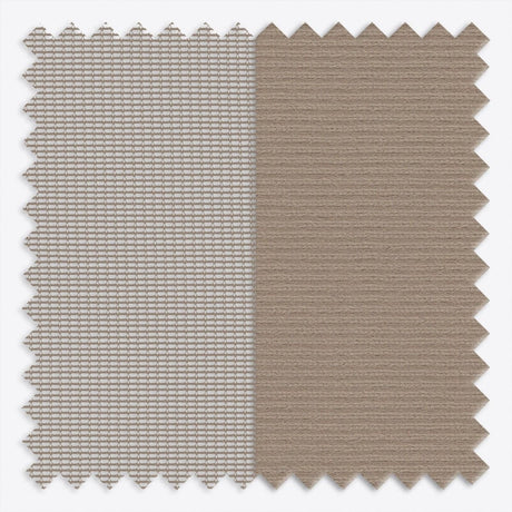 Supreme Sandstone Grey Day & Night Vertical Sheer 33cm - Zen Shades