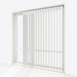 Supreme Star White Day & Night Vertical Sheer 33cm - Zen Shades