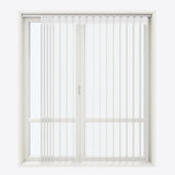 Supreme Star White Day & Night Vertical Sheer 33cm - Zen Shades