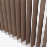 Supreme Terra Brown Day & Night Vertical Sheer 33cm - Zen Shades