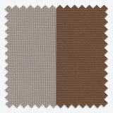 Supreme Terra Brown Day & Night Vertical Sheer 33cm - Zen Shades