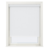 Tecnica Brilliant White Blackout No Drill Roller Blinds - Zen Blinds