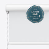 Tecnica Brilliant White Blackout Roller Blinds - Zen Blinds